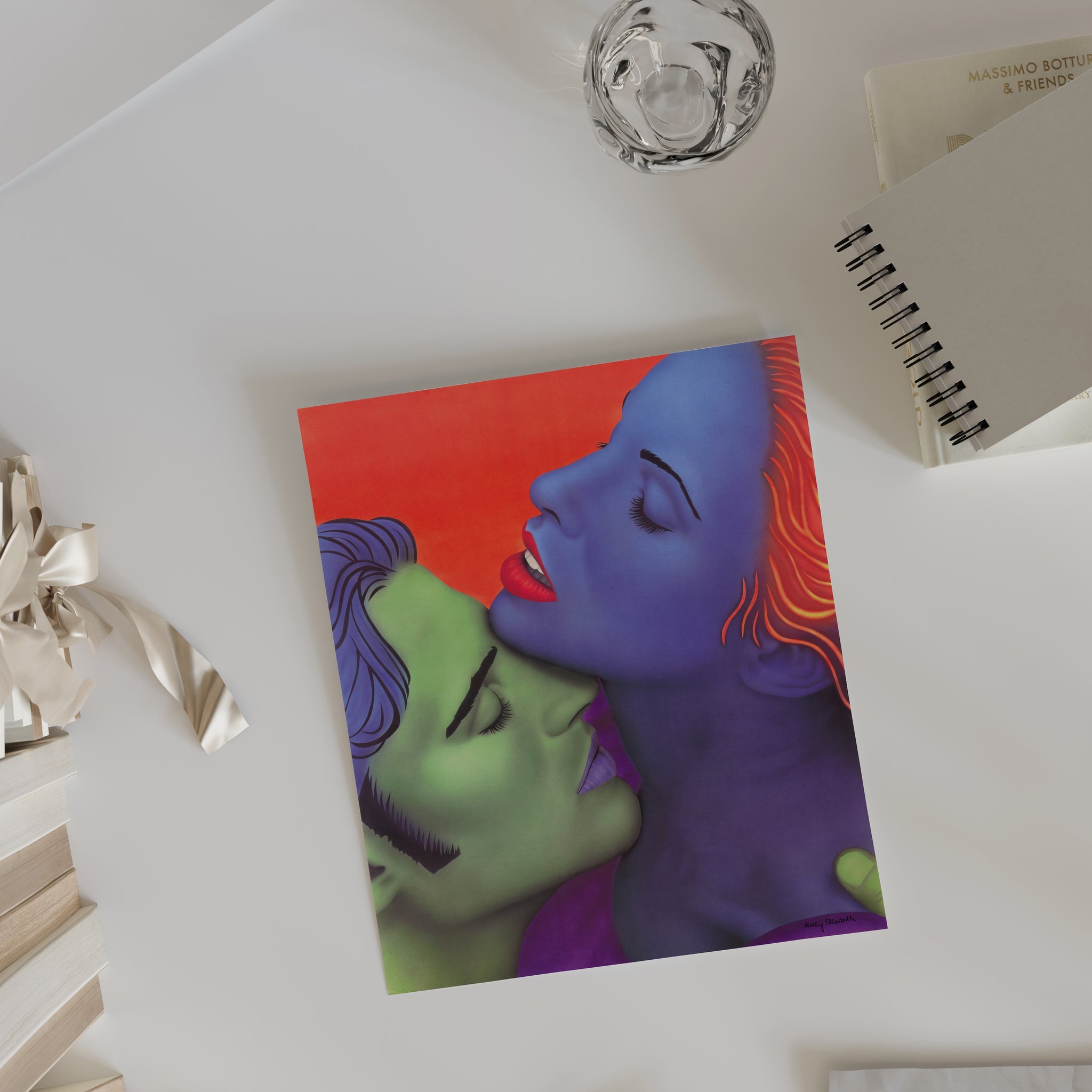 Soulmate Painting | Couple Paintings | Twin Flames Art | Lovers Twin Flame Art
