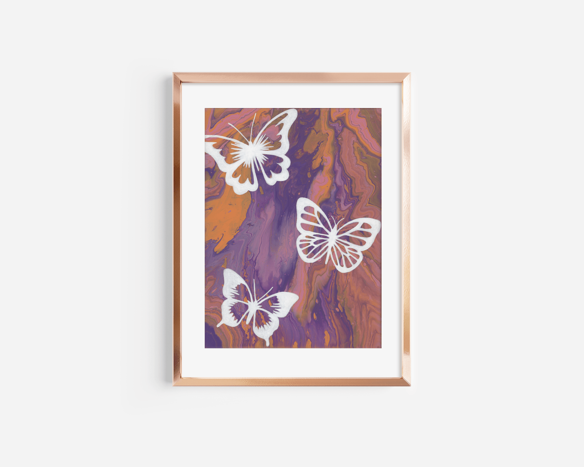 Butterfly Paintings | Butterfly Prints | Abstract Butterfly Art | Butterfly Art Print