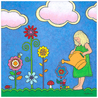 Fantasy Wall Art | Nursery Art Prints | Wall Art for Women | Fantasy World Art | Girl Art