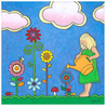 Fantasy World Art | Nursery Art Prints | Fantasy Wall Art | Wall Art for Women | Girl Art