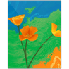 California Poppy Art | California Poppy Painting | Poppy Wall Art | Poppy Prints