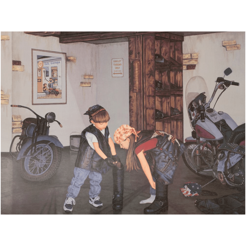 Harley Davidson Artwork | Harley Davidson Paintings | Harley Davidson Metal Art