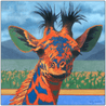 Paintings of a Giraffe | Giraffe Painting | Giraffe Wall Art | Paintings of Giraffes | Giraffe Art