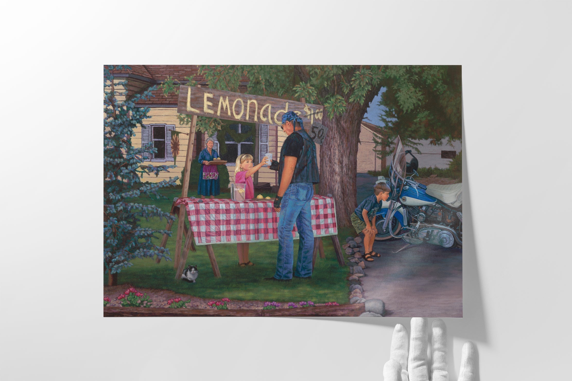 Harley Davidson Painting | Harley Davidson Poster | Harley Davidson Art | Harley Davidson Gifts