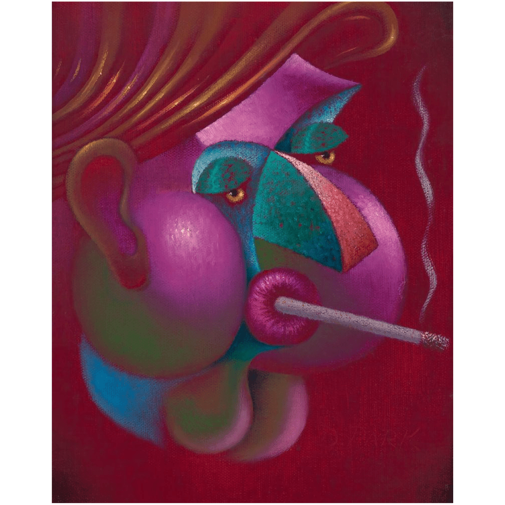 Smoking Painting | Smoker Artwork | Smoking Art  | Smoking Paintings