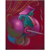 Smoking Paintings | Smoker Artwork | Smoking Painting | Smoking Art