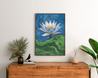 Lotus Flower Art | Lotus Artwork | Lotus Art | Lotus Painting | Abstract Lotus Painting