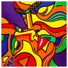 Paintings of Couples | Twin Flame Art | Curated Art | Soulmate Painting | Couple Paintings