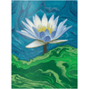 Lotus Artwork | Lotus Art | Abstract Lotus Painting | Lotus Painting | Lotus Wall Art