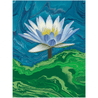 Lotus Art | Abstract Lotus Painting | Lotus Painting | Lotus Artwork | Lotus Wall Art