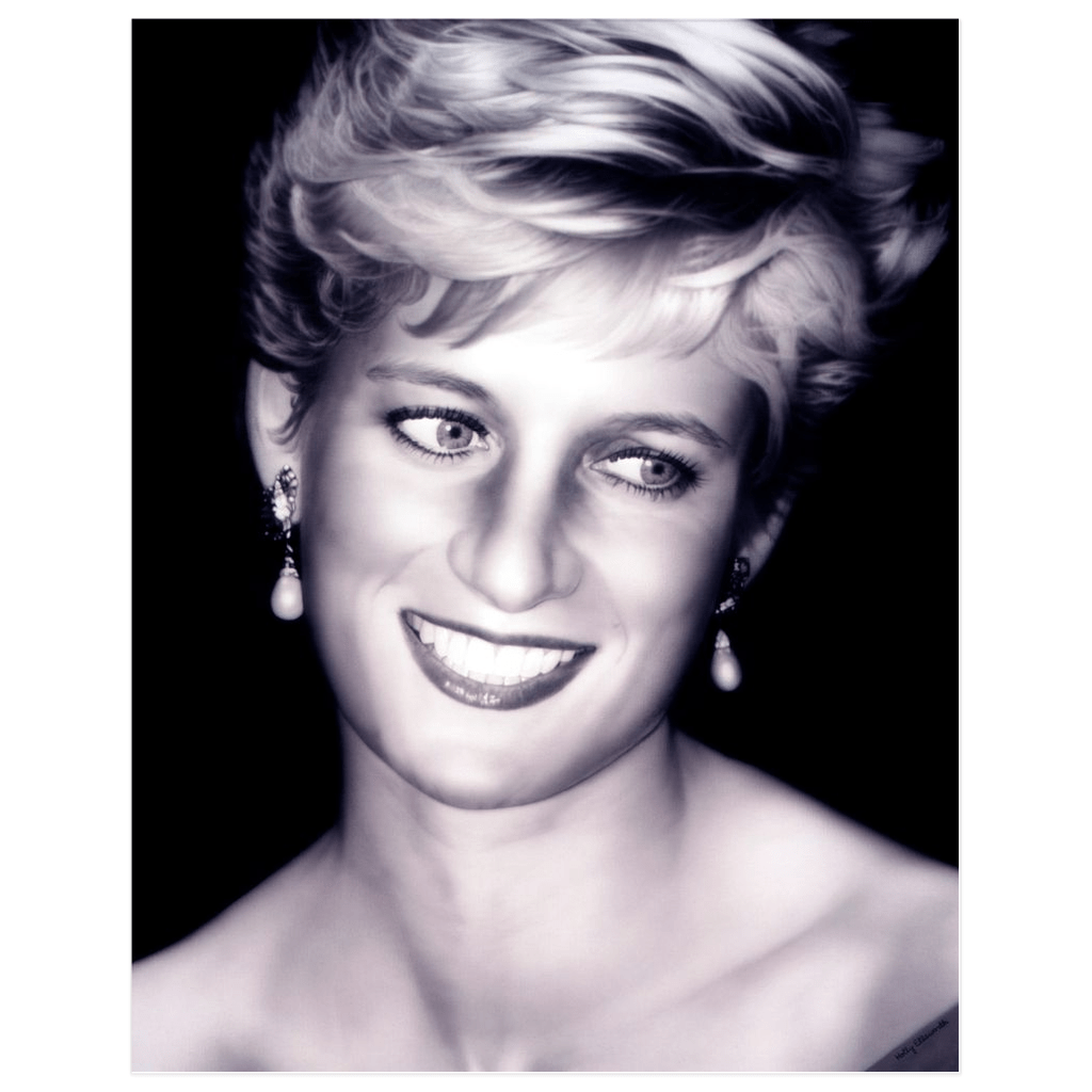 Princess Diana Poster | Princess Diana Art | Posters of Princess Diana