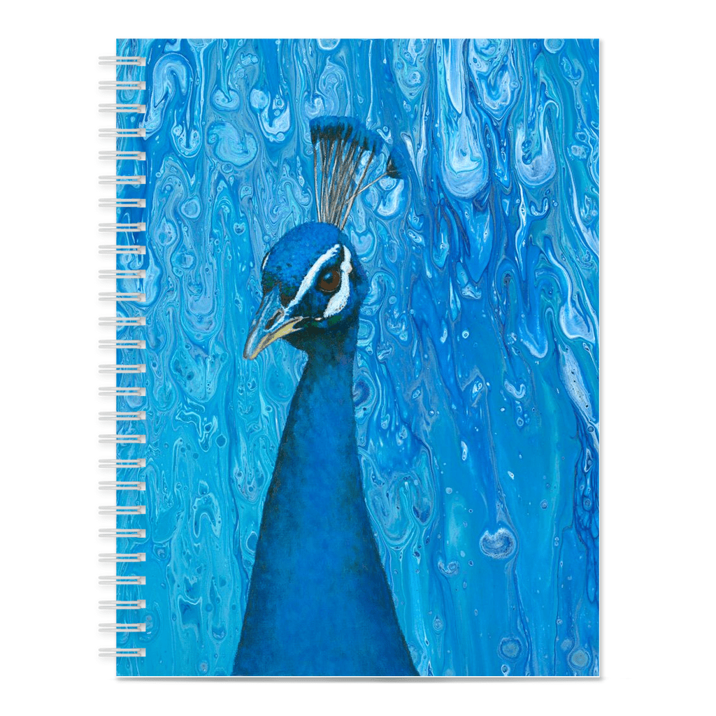 Peacock Artwork | Paintings of Peacocks | Peacock Paintings | Cute Small Notebooks