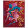Smoking Art | Smoking Painting | Smoker Artwork | Woman Smoking Art 